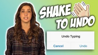 Shake to Undo Text on iPhone