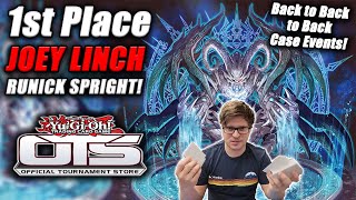 Yu-Gi-Oh! 1st Place Case Event WINNER: Runick Spright Deck Profile [ft. Joey Linch] Sept 2022!
