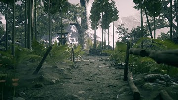 Unreal Engine 4(Japanese Mountain Pass Scene in 4K)