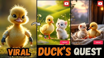 How I Create VIRAL Duck Quest Videos with AI and Make $10,000 Monthly! (PROMPTS INCLUDED!!!)