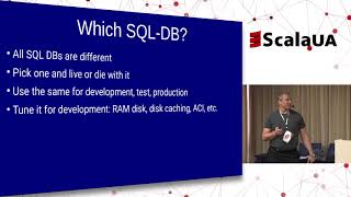 Karl Brodowsky - SQL or NoSQL: What DB-Technology to use for Scala project. ScalaUA2018