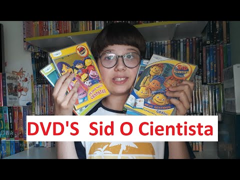 Colecao de DVD's  Sid - O Cientista    #RenanPituco #SidOCientista #DVDS