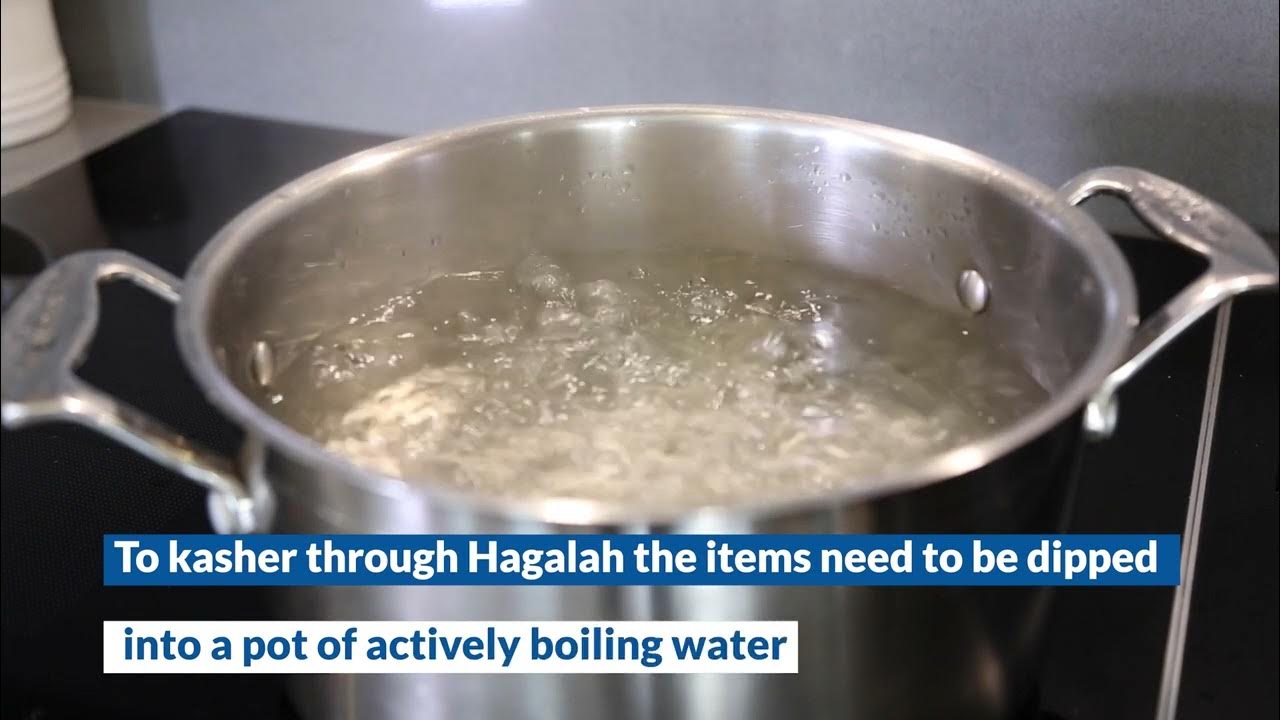 How to Kasher using the Hagalah method YouTube