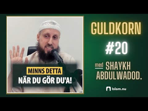 Minns detta när du gör du'a! | Shaykh Abdulwadod Frank