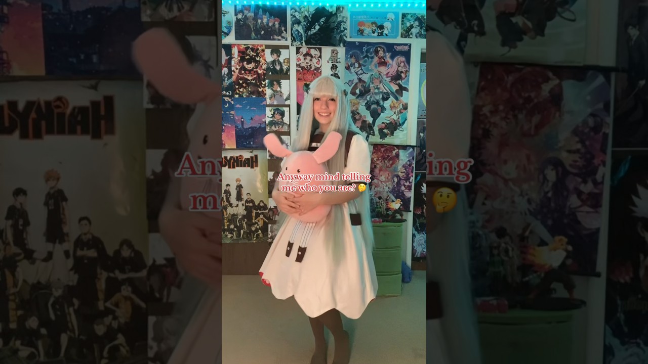 My first Nene wig was ROUGH I should revive it for funsies LOL #tbhkcosplay #neneyashirocosplay