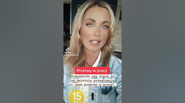 Pracowniku czy wiesz że od kwietnia przysługują ci nowe przerwy w pracy? #blondynkawhr