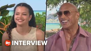 Thank God I Had an Amazing Partner Dwayne Johnson & Catherine Lagaaia on Action/Dance in Moana