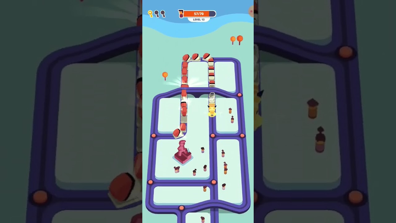 New Level 13 | Train Taxi gameplay🚆🚆| New Android gameplay | 