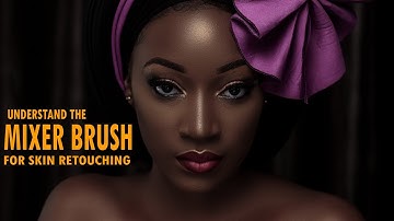 Mixer Brush Tool Settings For Skin Retouching In Photoshop | Frequency Separation Tutorial
