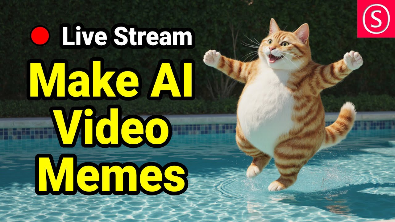 Let’s make AI Memes Togehter  – Live Stream – Join me & Have Fun