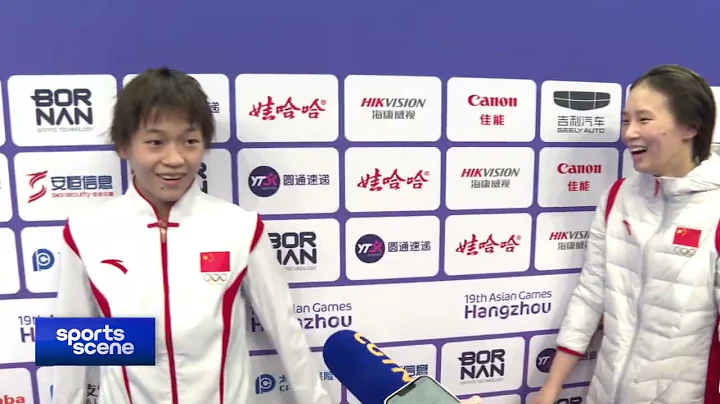 🤣Quan Hongchan tries to avoid mixed zone interview after winning gold｜Hangzhou Asian Games｜中国跳水队｜全红婵 - DayDayNews