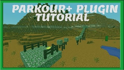 PARKOUR+ PLUGIN || Tutorial [Nederlands/Dutch]