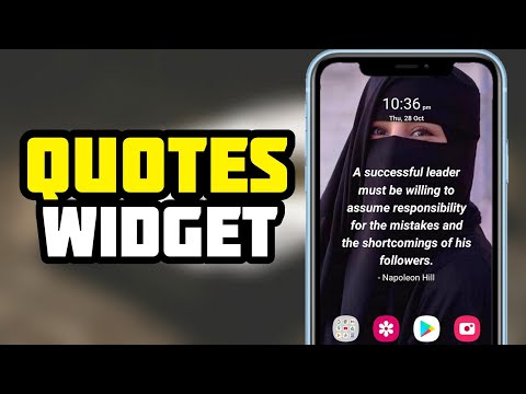 Quotes Widget Android app Tutorial | Daily Motivational Quotes app