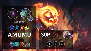 Amumu Support vs Rakan - EUW Master Patch 11.23