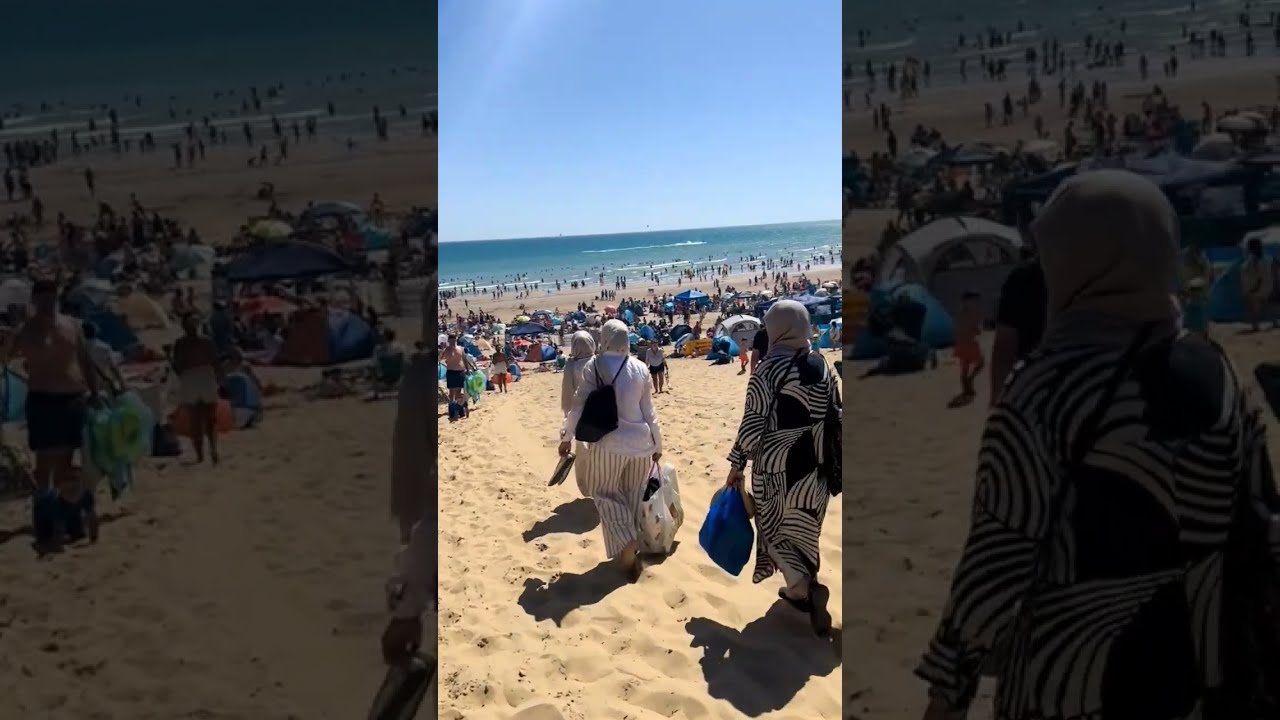 Camber Sands In This Hot Days Uk