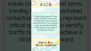 Mobile App Keywords Optimization: The Core Link Between Users and Products #appstore #aso #ios