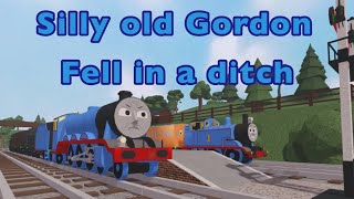 BTWF: silly old Gordon fell in a ditch