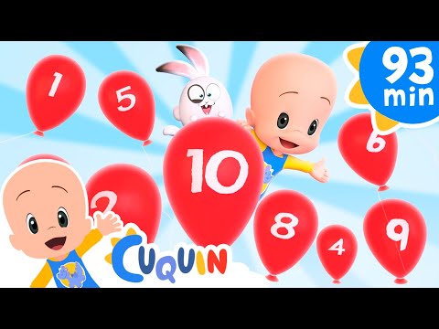 Reggaeton Numbers 🔢🕺 Nursery Rhymes By Cleo And Cuquin | Children Songs