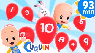 Reggaeton Numbers 🔢🕺 Nursery Rhymes by Cleo and Cuquin | Children Songs