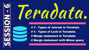 Teradata Tutorial for beginners | Teradata complete training | Teradata interview questions, answers