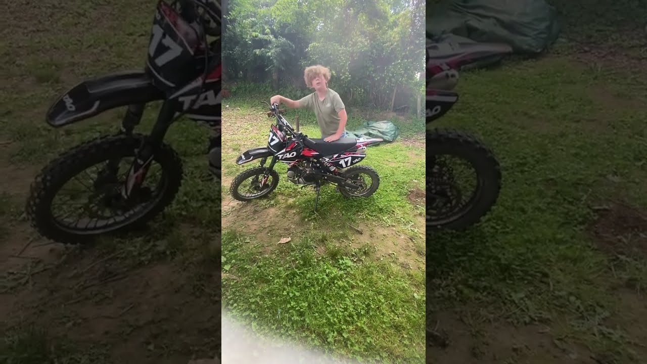 Starting Tao 125cc First Kick