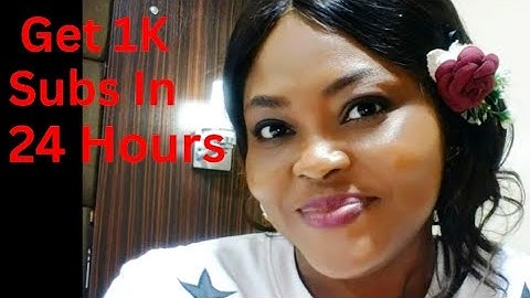 Get 1000 Subscribers Fast ! Not Joking. 