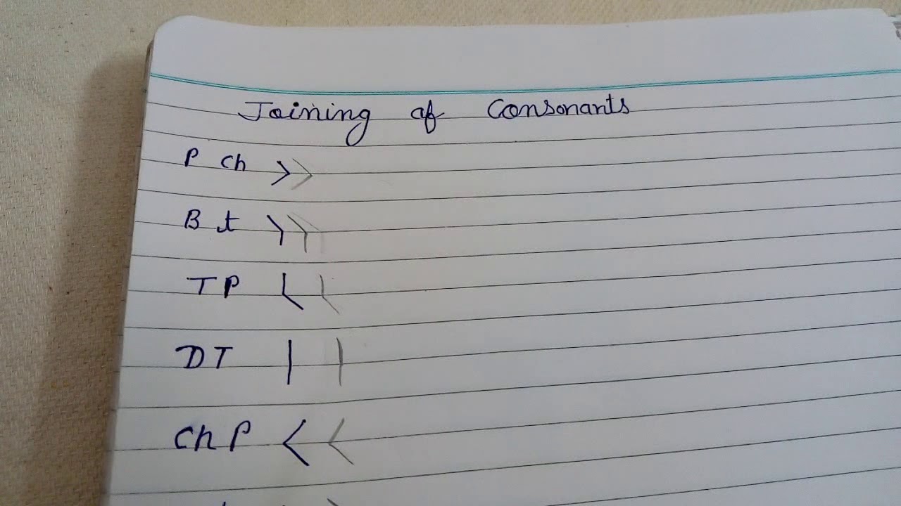 How to learn shorthand in easy way part 2