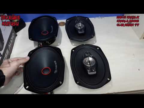 Pioneer mi İyi Midrange mi İyi ? Pioneer Oval Hoparlör ile Oval Midrange Hoparlör Karşılaştırması