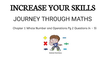 Maths Class 5 | Unit 1 Chapter 1 Whole Number and Operations Page 2 Questions (4 - 9)