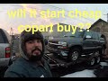 Cheap Copart buy 2001 silverado first start