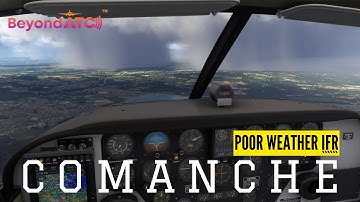 Microsoft Flight Simulator 2024 | A2A Simulations Comanche | BeyondATC IFR Flight EGNT-EGGP  4K
