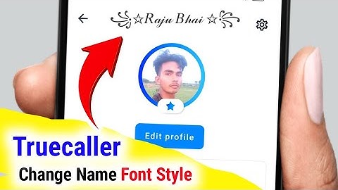 Truecaller Stylish Name 2024 | how to change Truecaller font style | Truecaller tips and tricks