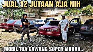 Selling for just 12 million Rupiah.. Really cheap, guys. Used car prices at the Cawang Old Car Shop.