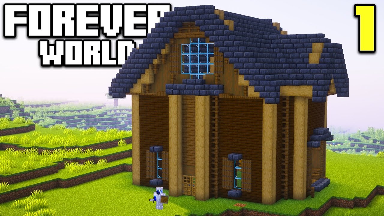 I Finally Started My Minecraft Forever World - YouTube