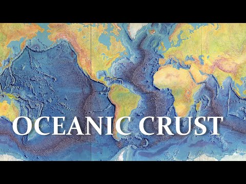 Oceanic Crust. Geology, formation, mid oceanic ridges, plate tectonics, exploration.