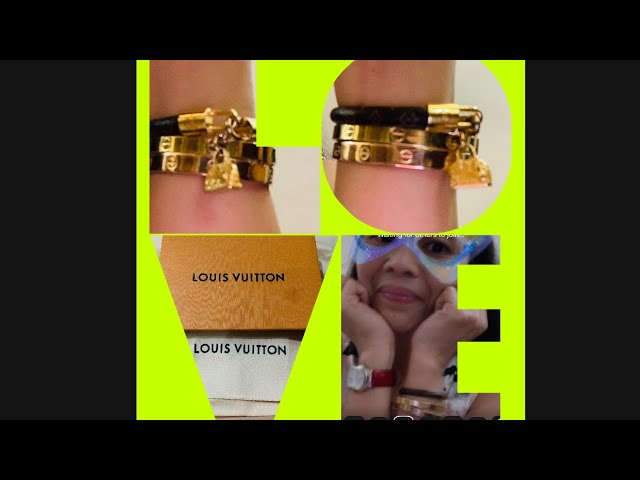 Buy Louis Vuitton Nanogram Cuff (Pink Gold, 2.4) at