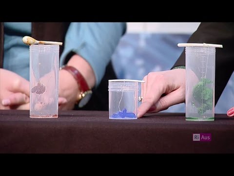 Growing coloured crystals and laser diffraction: Classroom demonstrations