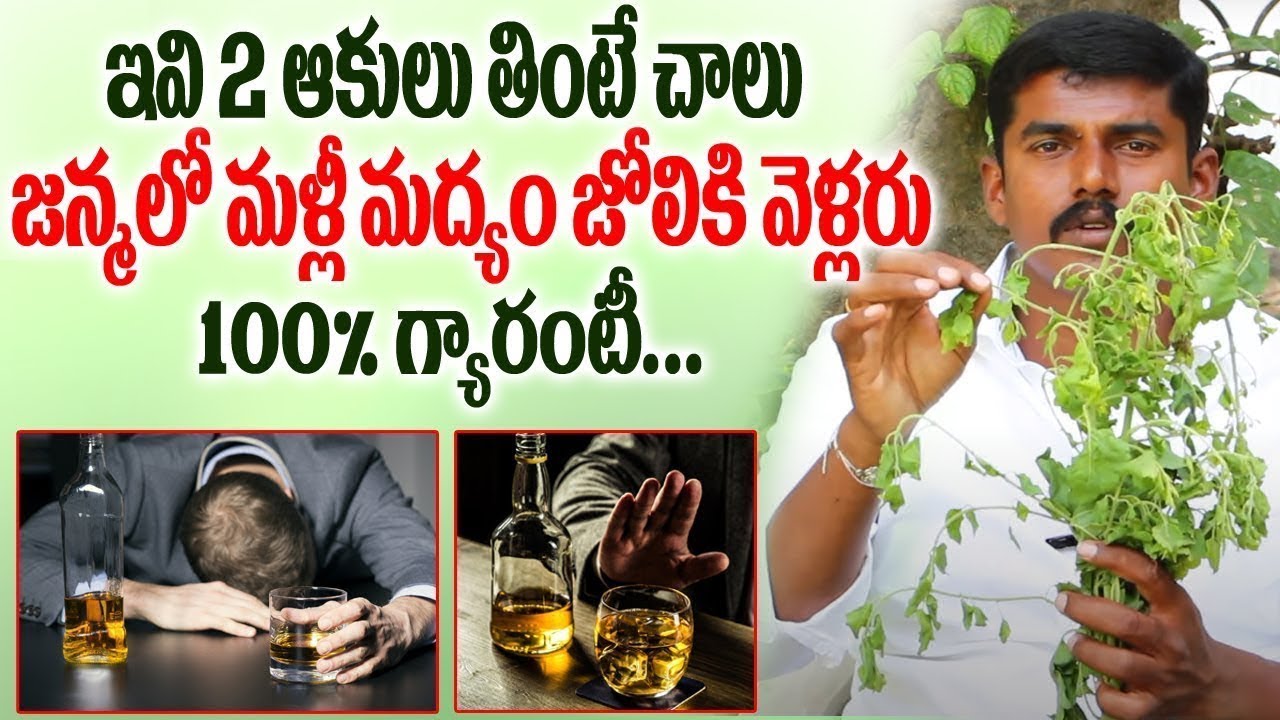 మద్యం మానేయాలంటే ఇలా చేయండి చాలు || How to stop drinking alcohol in Telugu || quit alcohol