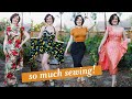 I made HOW MANY garments in 2020?! | Vintage Sewing Extravaganza