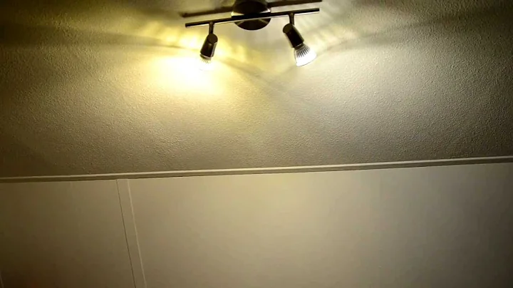 GU10 4W 320-350LM VS GU10 5W 3000K 500-Lumen