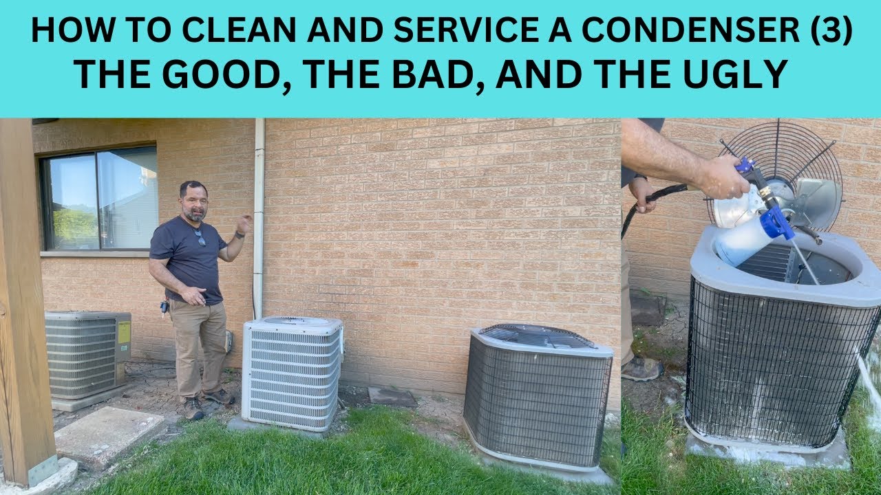 Clean Pool Condenser HOW TO CLEAN A CONDENSER. (OR 3) THE GOOD, THE BAD, AND THE UGLY - YouTube