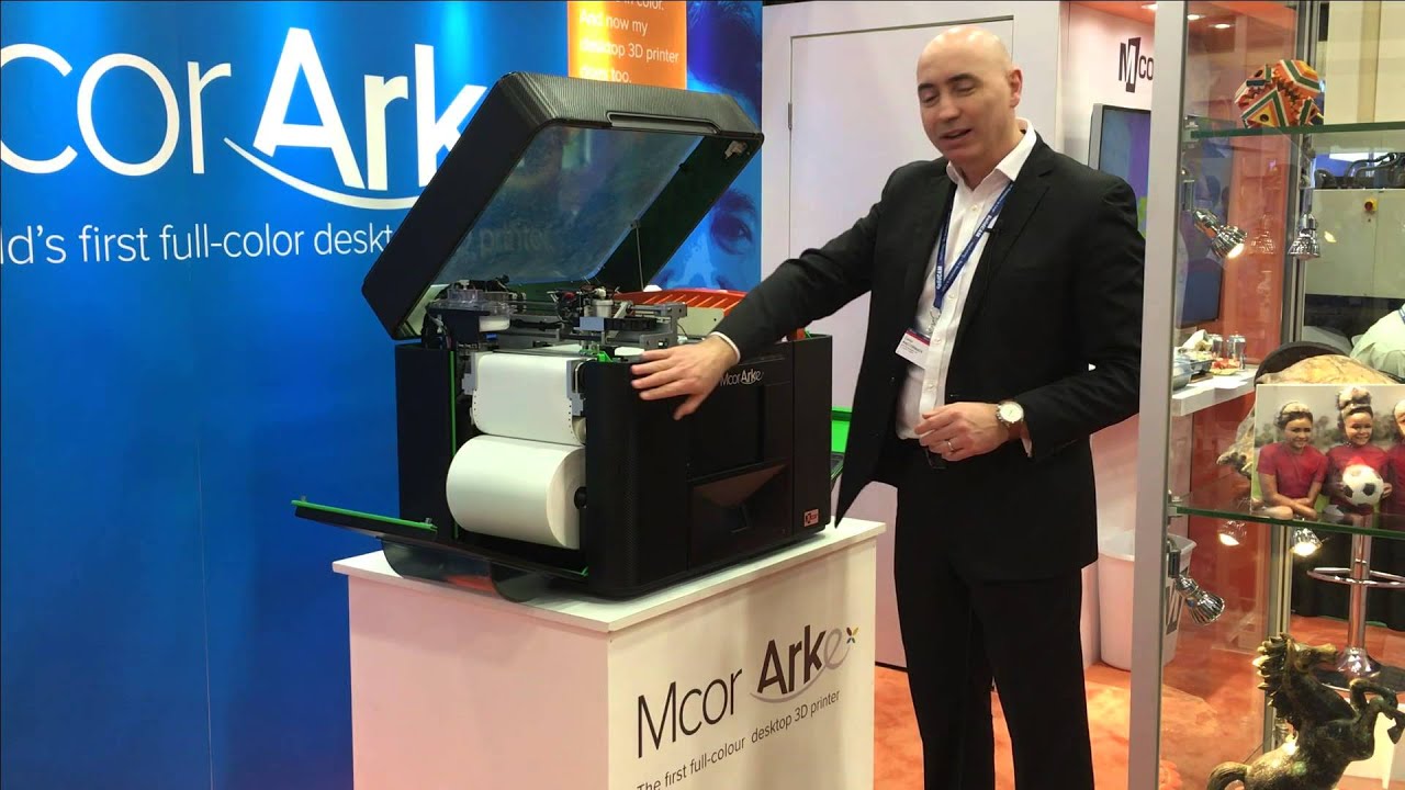 The Mcor ARKe paper 3D printer at SOLIDWORKS World YouTube