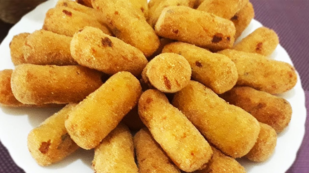 CROQUETE DE FRANGO MAIS GOSTOSO FÁCIL E RÁPIDO QUE VOCÊ JA VIU !