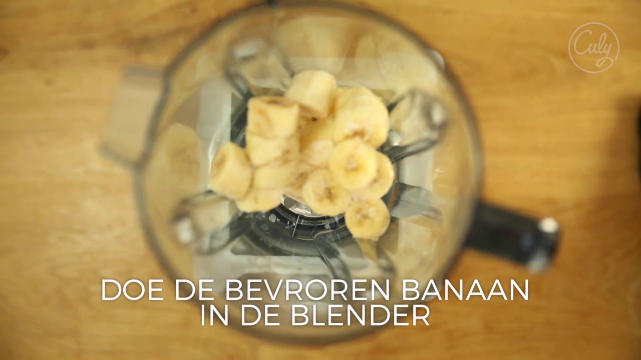 Genieten met Culy: banana soft serve (bananenijs met maar 1 ingrediënt!)