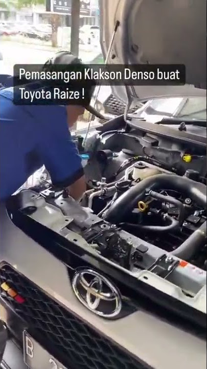Klakson Keong #DENSO Waterproff Plug N Play Toyota #RAIZE Daihatsu #ROCKY 2021Up