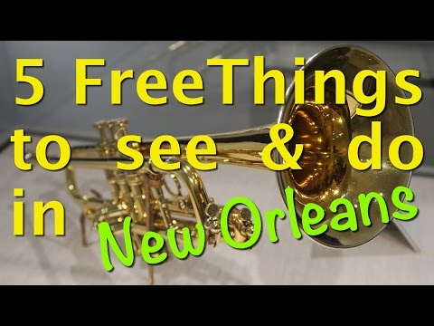 Video: 10 Cose da fare gratis a New Orleans