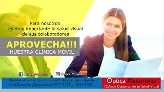 SPOT  OPTICA MATAMALAS