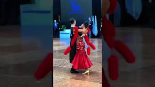 Outstanding performance #dancesport #wdsfdancesport #ballroomdance #fypage #waltz