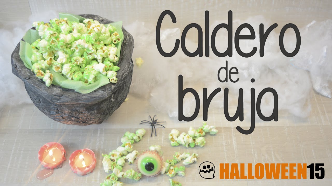 DIY Halloween- Caldero de Bruja 