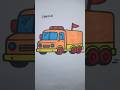 Truck Coloring #asmr  #satisfying  #relaxing  #shorts  #viralshorts